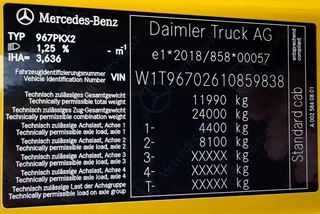Mercedes-Benz Atego 2025 - 1224 EURO: 6E * NEW * 9838 Best Price ! imagem 23