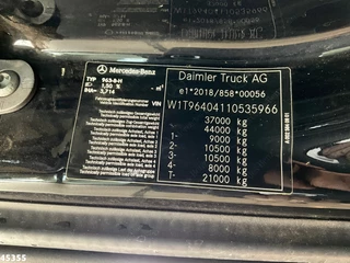 Mercedes-Benz Arocs 3540 8x4 Euro 6 Palfinger 19 Tonmeter laadkraan Just 119.021 Km! 2021 - N/A изображение 28