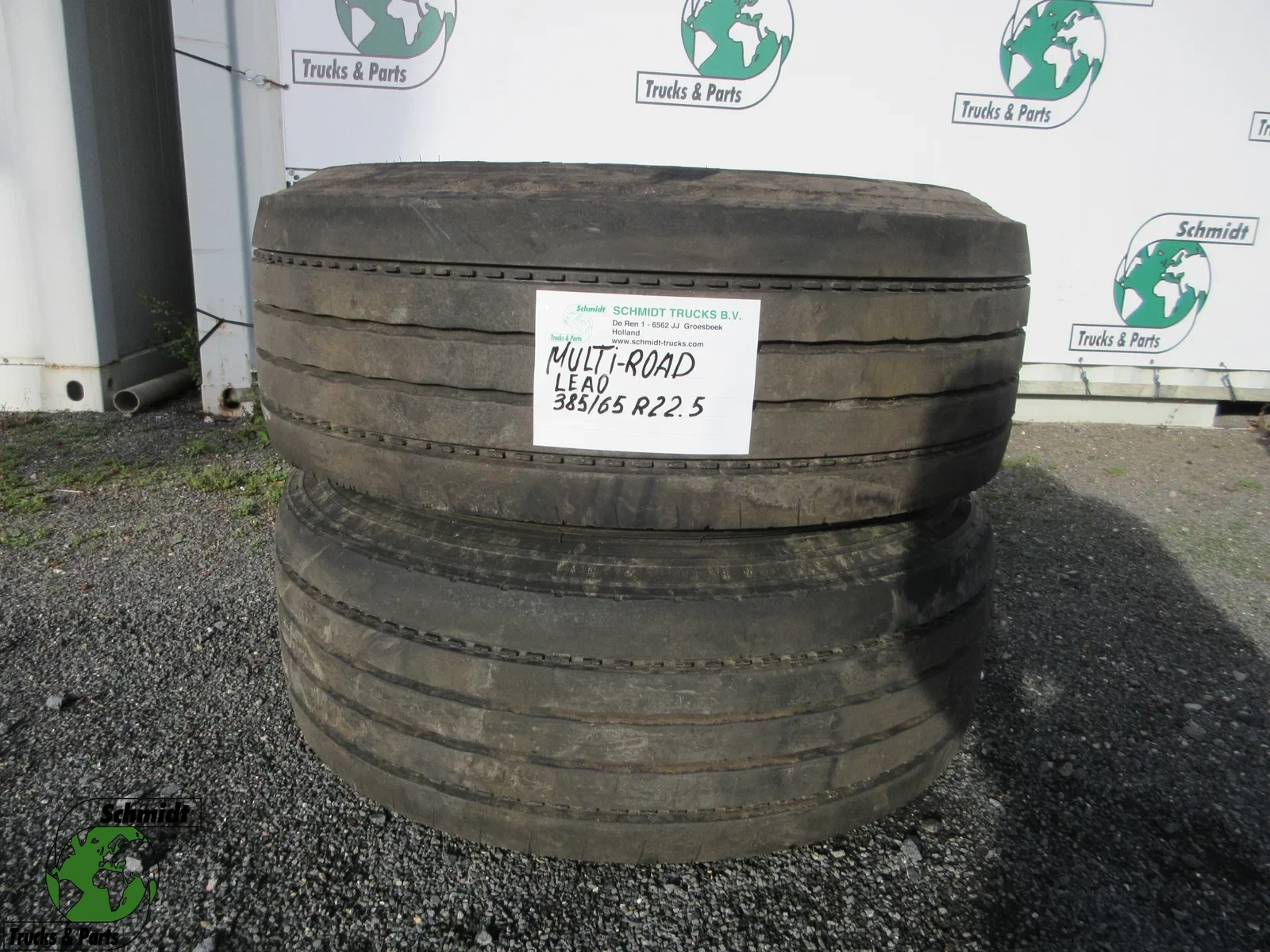 - MULTI ROAD LEAO 385/65R22.5 VOORBAND MET STAALWIEL image 1