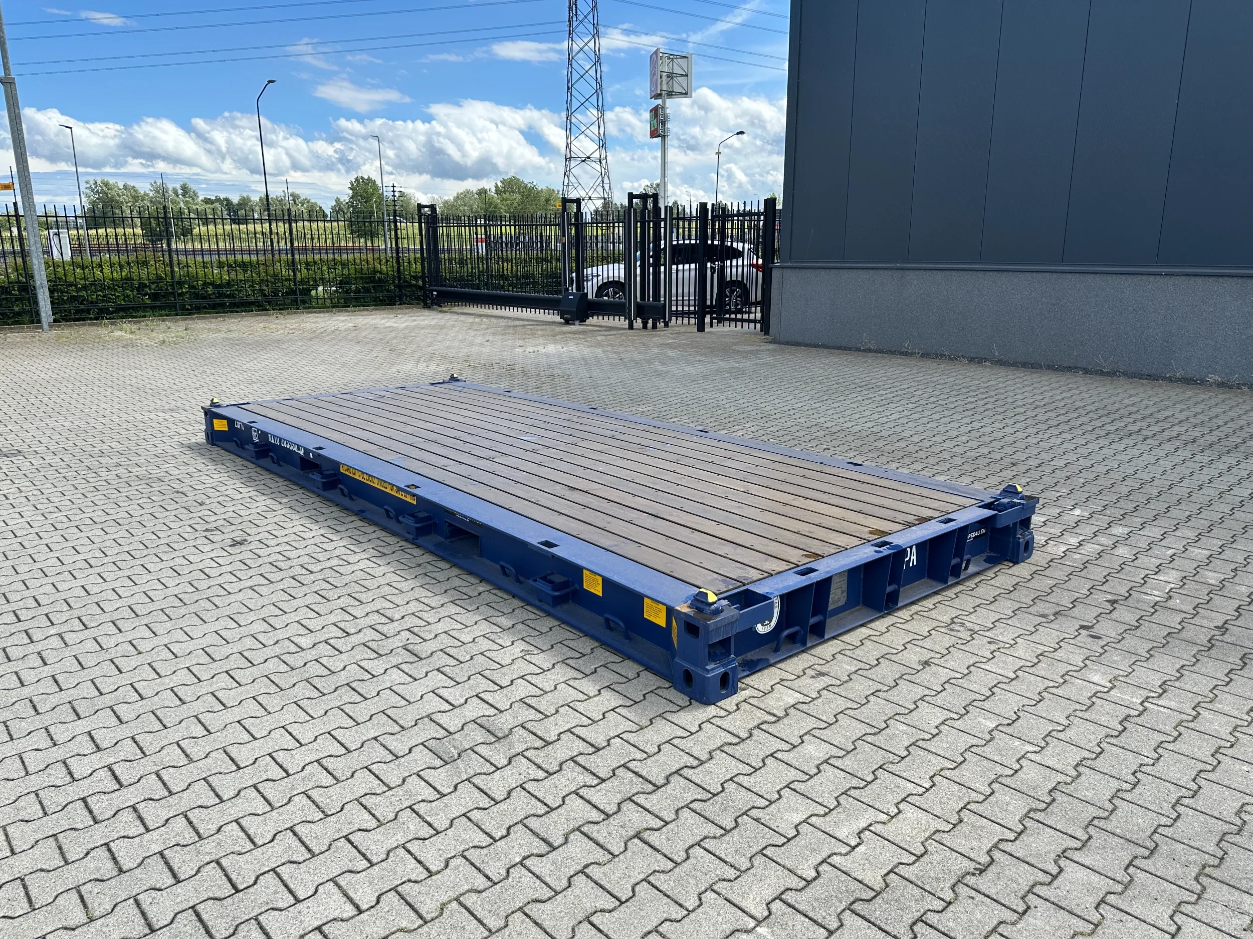 Diversen 2025 - NEW 20FT FLATRACK HARDWOODEN FLOOR / 4x available afbeelding 3