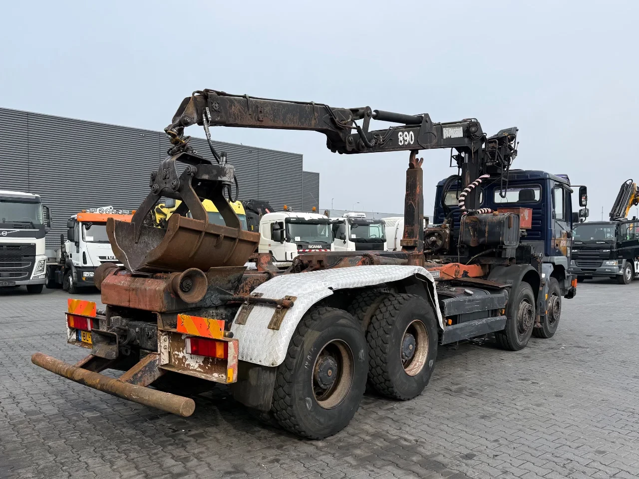 MAN 1997 - 35.403 8x4 Jonsered 890 + Meiler RK 22.60 S Bild 6