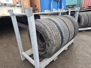 HANKOOK CONTINENTAL.HIFLY gOODYEAR. 385/65 R 22.5 ON RIM 2000 - N/A imagem 2