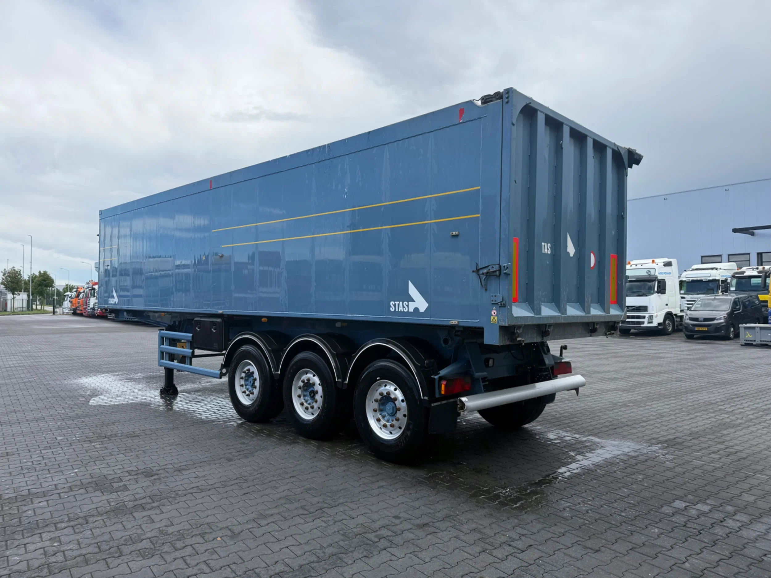 Stas 2009 - SA339K Kipper Trailer 45m³ afbeelding 4