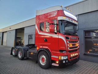 Scania R 2013 - R520 V8 LB6X2MNA Topline manual retader steel/air hydraulik euro 6 image 4