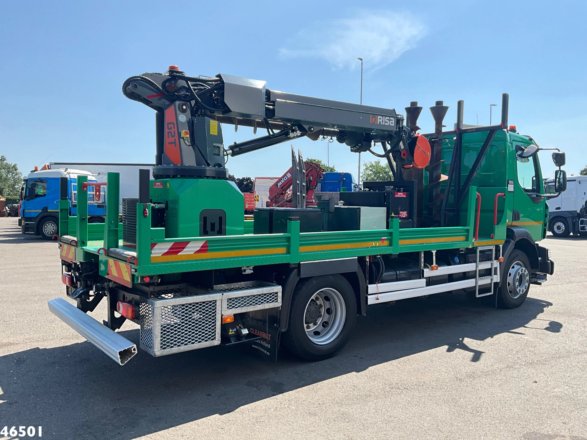 Renault D 260 Euro 6 Risa G2T Drilling installation Just 25.995 km! 2021 afbeelding 4