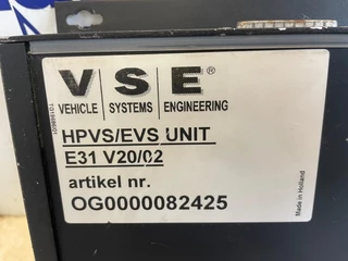 Ginaf N/A 1999 - OG0000082425 HPVS/EVS CONTROL UNIT zdjecie 2