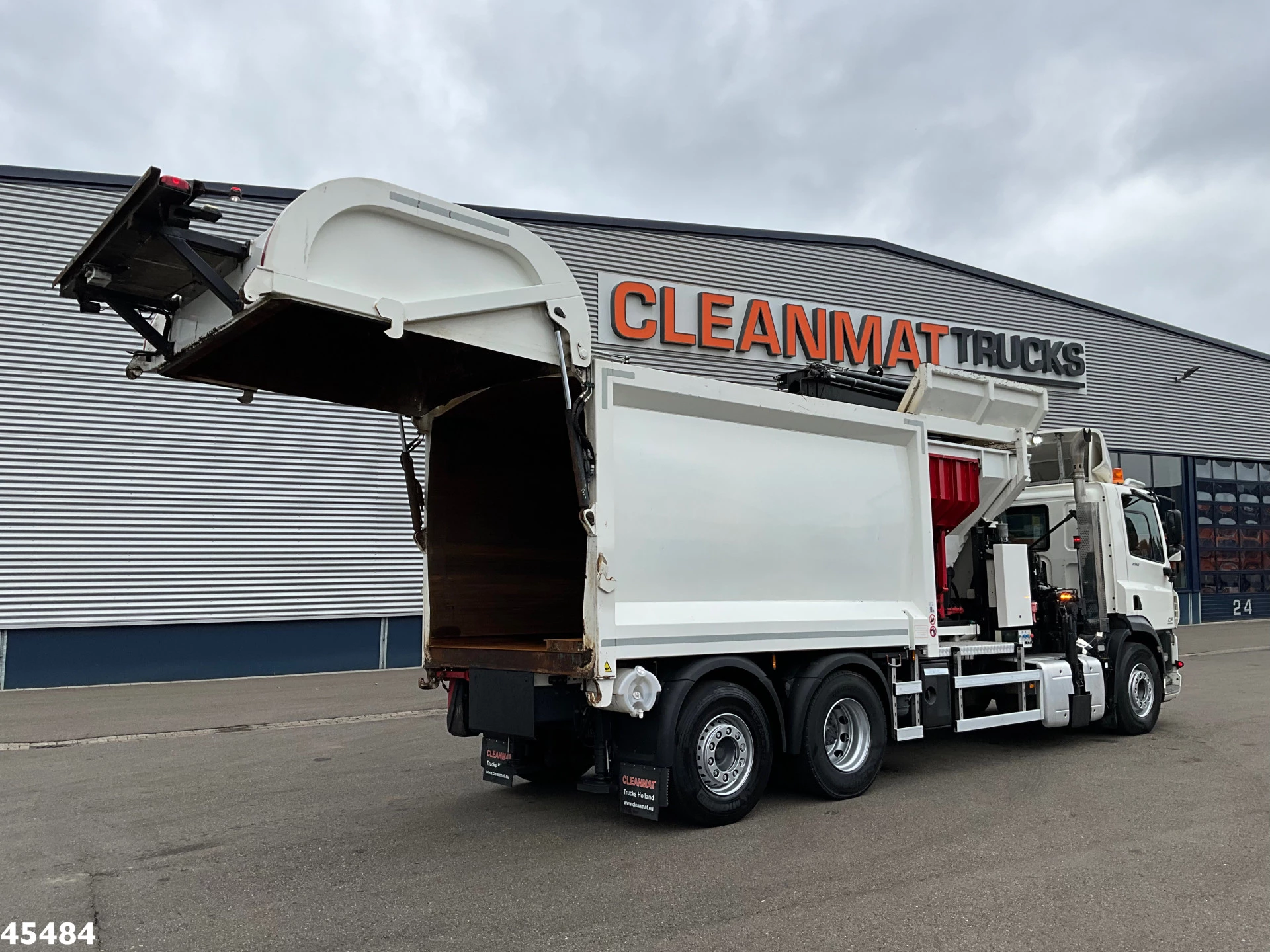 DAF FAN CF 290 Euro 6 Hiab 21 Tonmeter laadkraan 2015 afbeelding 8