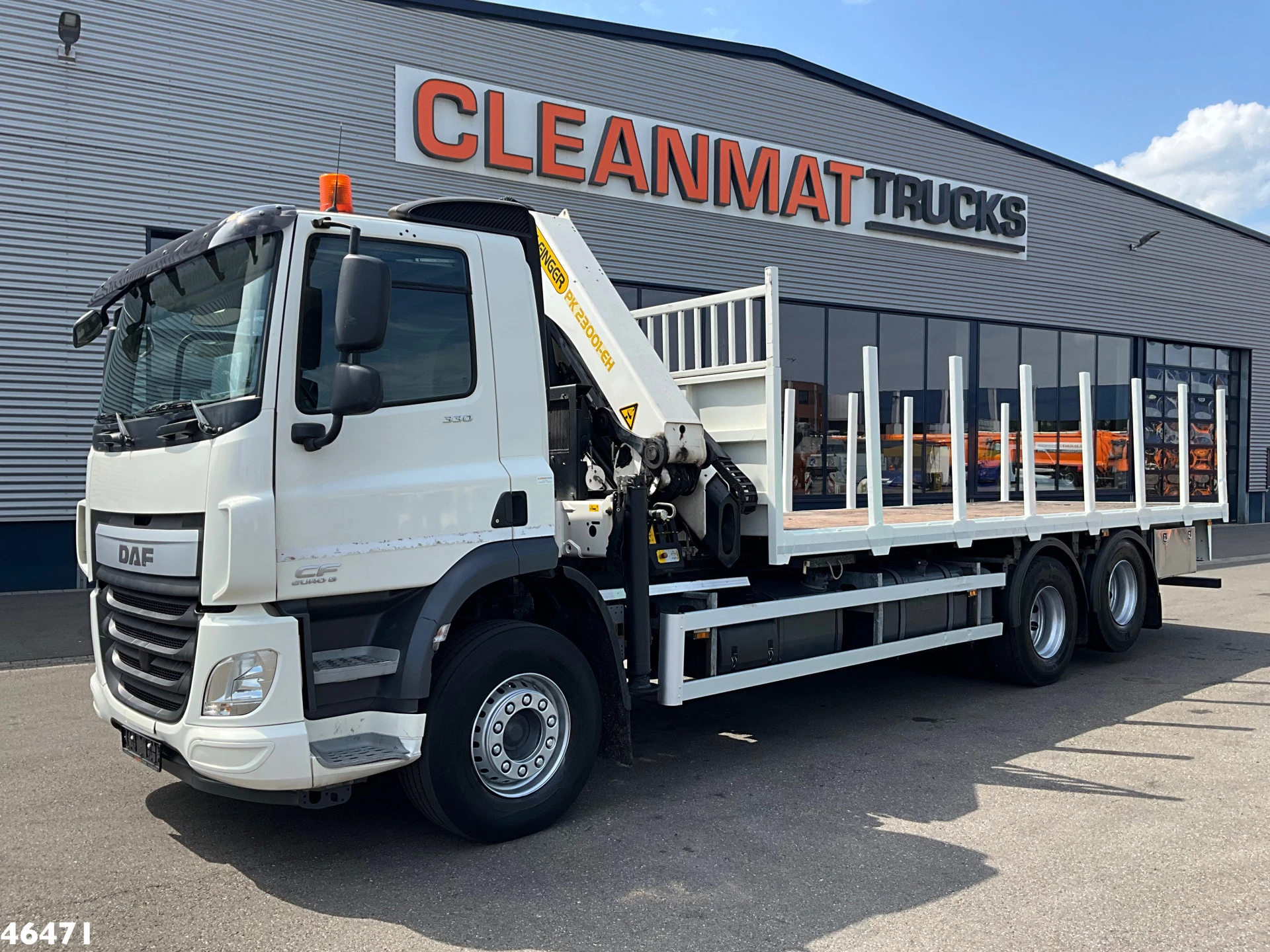 DAF FAS CF 330 Euro 6 Palfinger 23 Tonmeter laadkraan 2015 obrázek 7