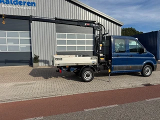 Volkswagen Crafter 2019 - Doka, Crane HIAB T023- 3, Only 36.000 Km te koop