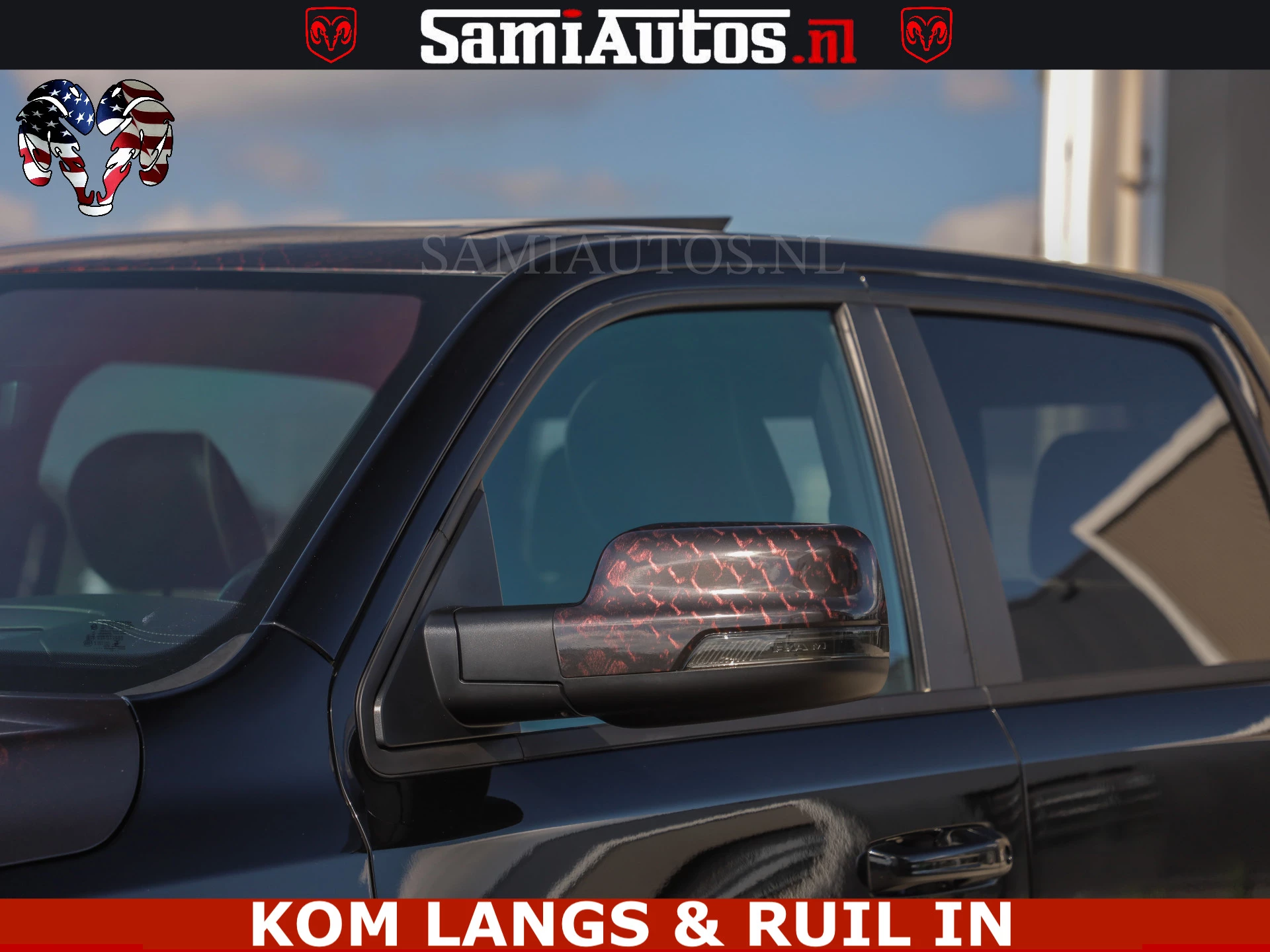 Dodge Ram Pick-Up 2023 - COBRA HULK PACK | 5.7 V8 402 PK | LIMITED EDITION | HUD | LUCHTVERING | BOM VOL | zdjęcie 54