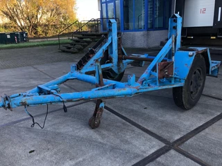Vernooy N/A - MD400 Enkel as Haspelwagen Licht Blauw - 120 cm Breed - Hydraulische Pomp изображение 2