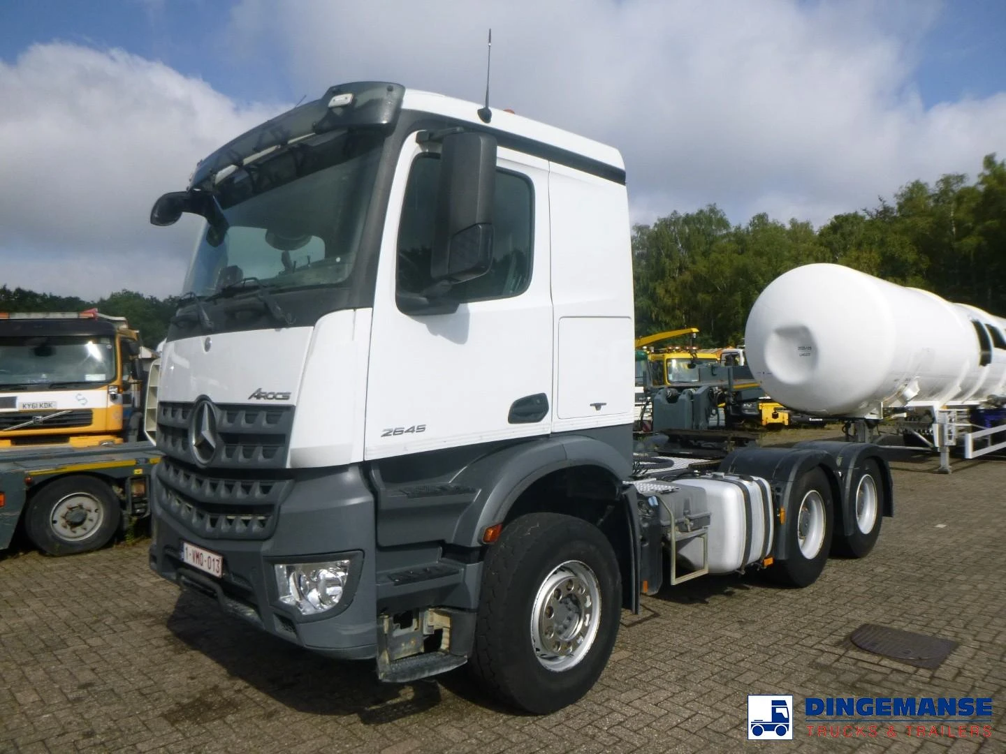 Mercedes-Benz Arocs 2645 6x4 Euro 6 + hydraulics 2018 afbeelding 1