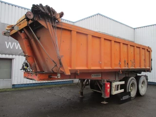 Kaiser N/A 2001 - 2 axle , steel tipper trailer , spring suspension , drum brakes image 1