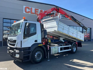 Iveco Stralis 2017 - AD190S31 Euro 6 Fassi 15 Tonmeter laadkraan Just 128.214 km! obrazek 1