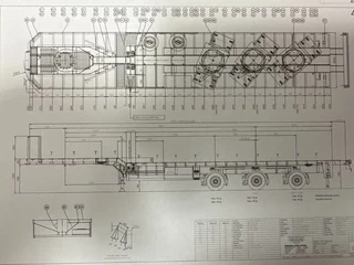 Broshuis N/A 2003 - 3 X EXTENDABLE  TOTALE 42 M + EXTENSION TRACK DEFECTIVE zdjecie 2