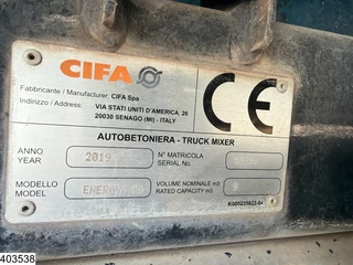 Iveco Stralis 2019 - 400 CNG 8x2, EURO 6, CIFA 9m3, CNG obrazek 11