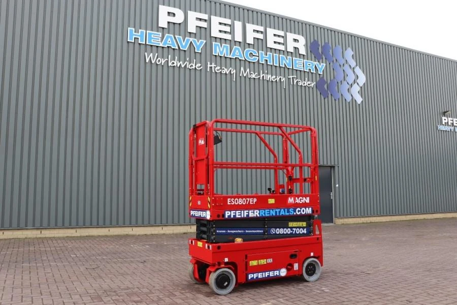 Magni 2020 - ES0807EP Electric, 7.8m Working Height, 230kg Capa image 1