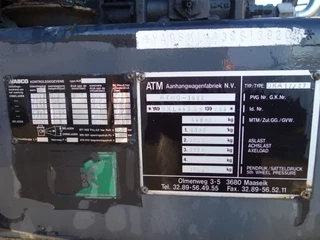 ATM N/A 1995 - 3axel steel tipper obrazek 9