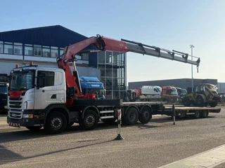 Scania G 2013 - G440 8X2 MET FASSI F5602.25 MET 2 AS AANHANGER image 1