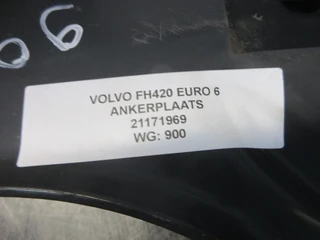Volvo FH - 21171969 ANKERPLAAT VOLVO 460 EURO 6 изображение 3 миниатюра