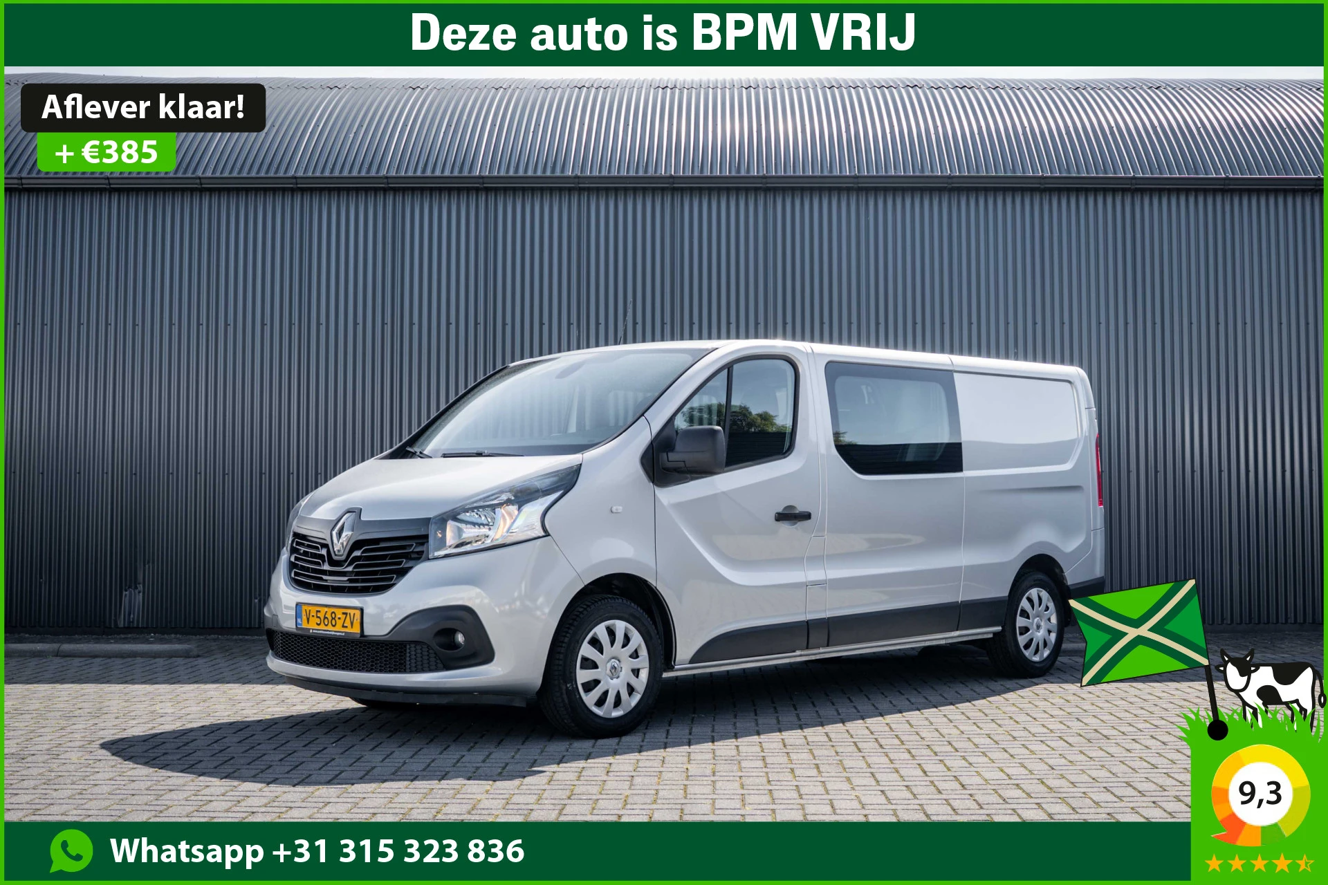 Renault Trafic 2019 - 1.6 dCi 125PK L2H1 | DC 5-Zits | Camera | Cruise | Airco | Trekhaak zdjęcie 1