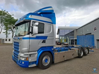 Scania R 2014 - R580 V8 / RETARDER / LIFT+LENKACHSE / FULL-AIR / PLATFORM 2000 KG / LEATHER / AIRCO / AUTOMATIC / EURO-6 / 2014 image 1