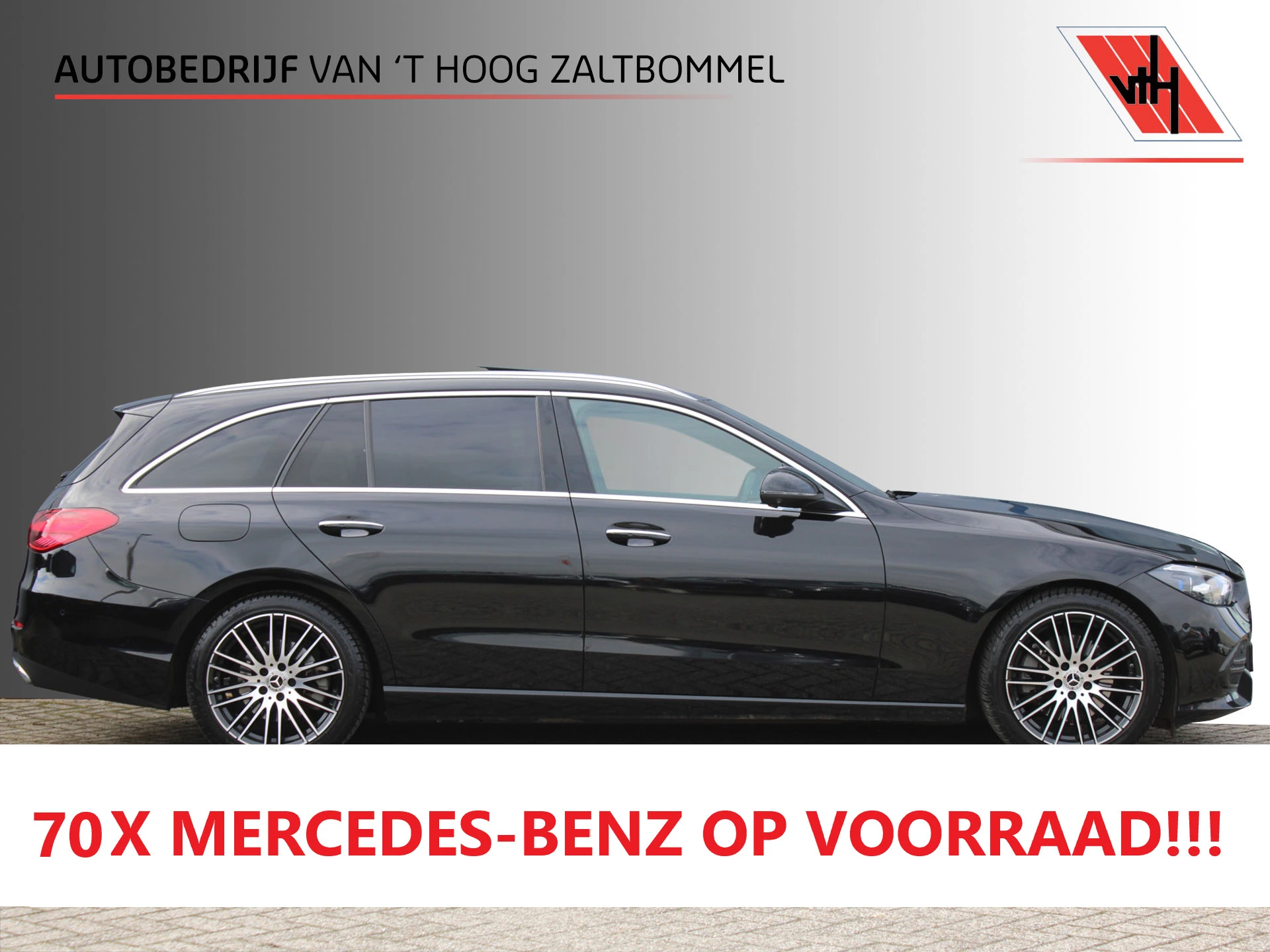 Mercedes-Benz C-Klasse 2022 - Estate 200 AUT9 Luxury Line PANORAMADAK LEDER MEMORY BURMESTER KEY-LESS GO 360-CAMERA afbeelding 1