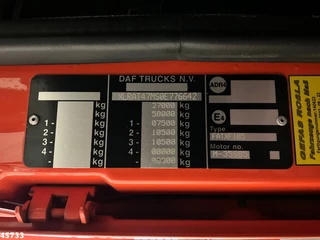 DAF FAT 105 XF 460 6x4 Manual Full Steel Hiab 16 Tonmeter laadkraan 2007 - N/A image 27