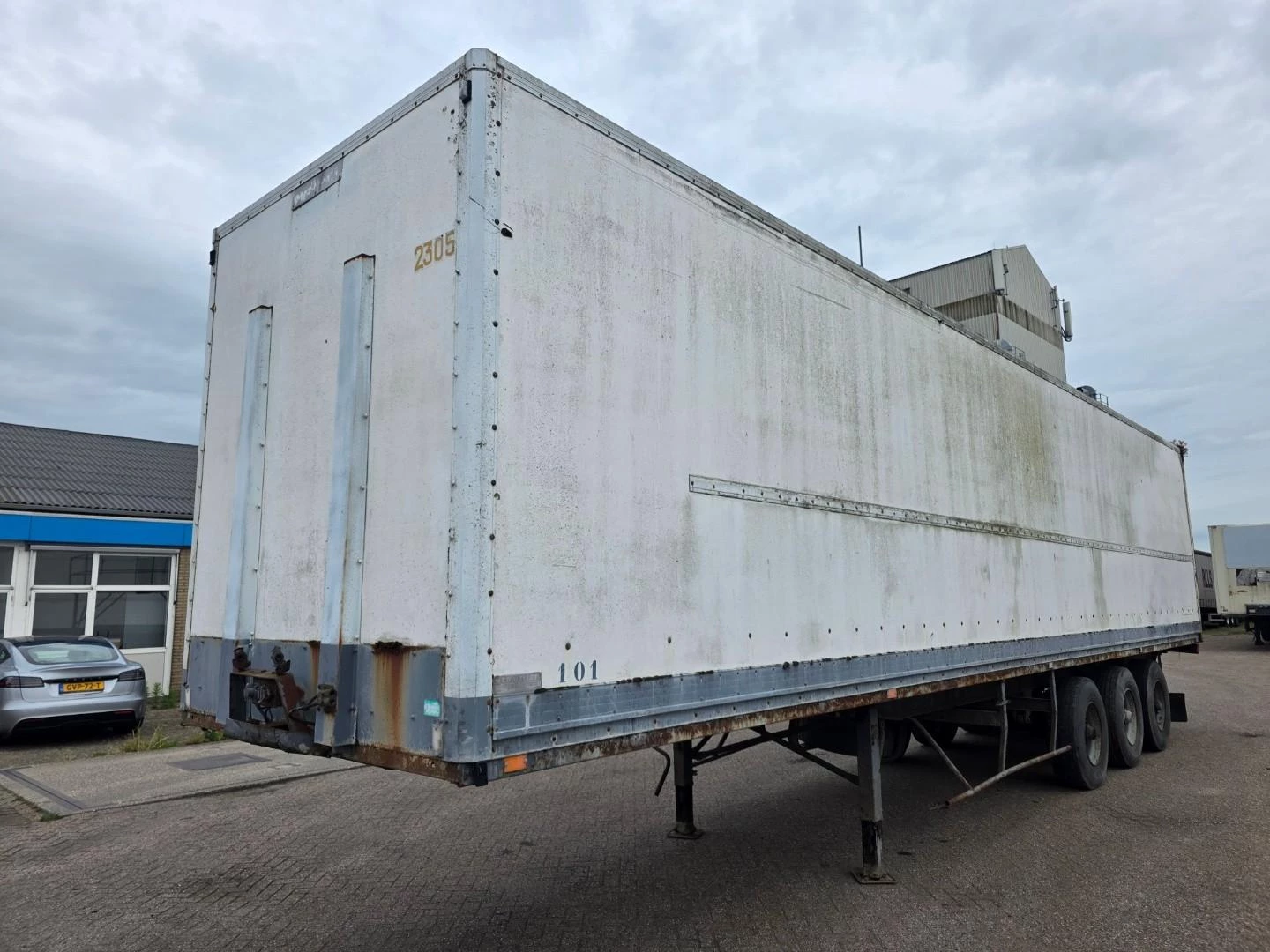 Trouillet DRUM BRAKES – STEELSPRING – WIDESPREAD – CAN ALSO BE SOLD AS FLATBED 1990 afbeelding 1