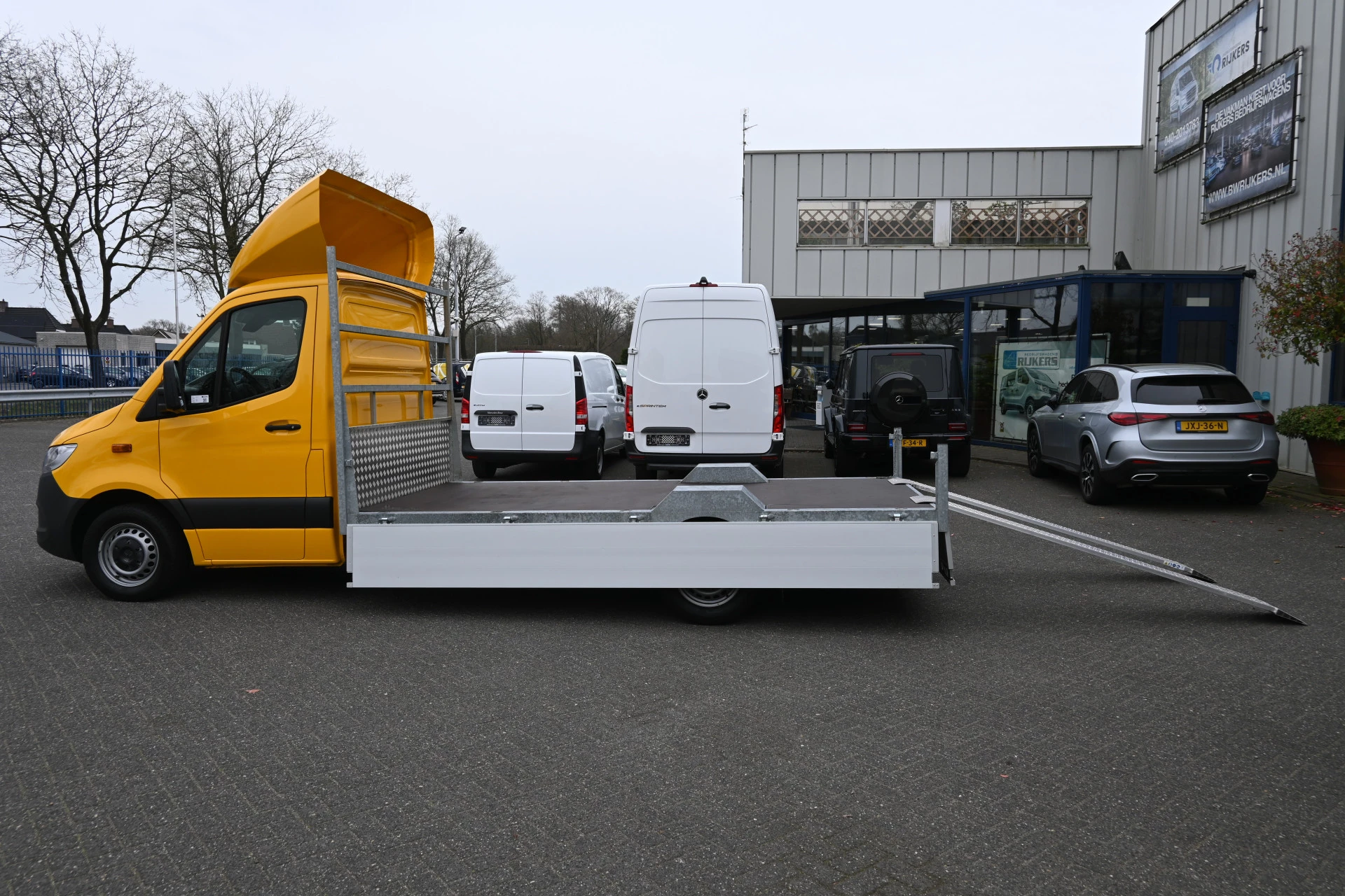 Mercedes-Benz Sprinter 2023 - 315 CDI L2 FWD Open laadbak 75 cm hoogte image 2