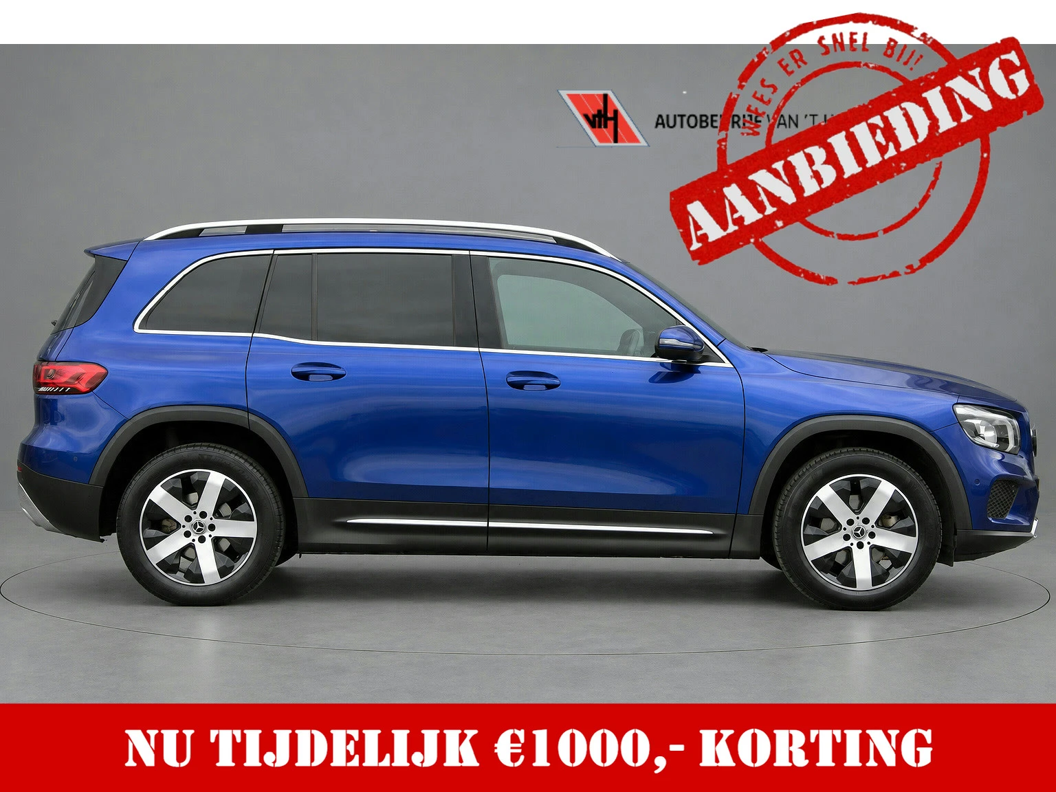 Mercedes-Benz GLB 2022 - 200 AUT7 Luxury Line LEDER SFEER WIDESCREEN TREKHAAK immagine 1