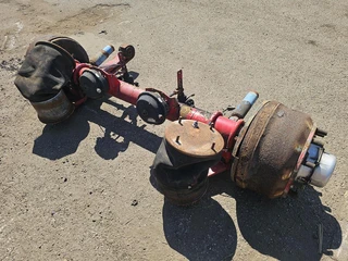 SAF TRAILER AXLE DRUM SINGLE TIRE. 1998 afbeelding 2 miniatuur