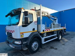 Renault D 2019 - 16 280 Euro 6, 4x4 steel suspension, drilling rig/crane afbeelding 2 miniatuur