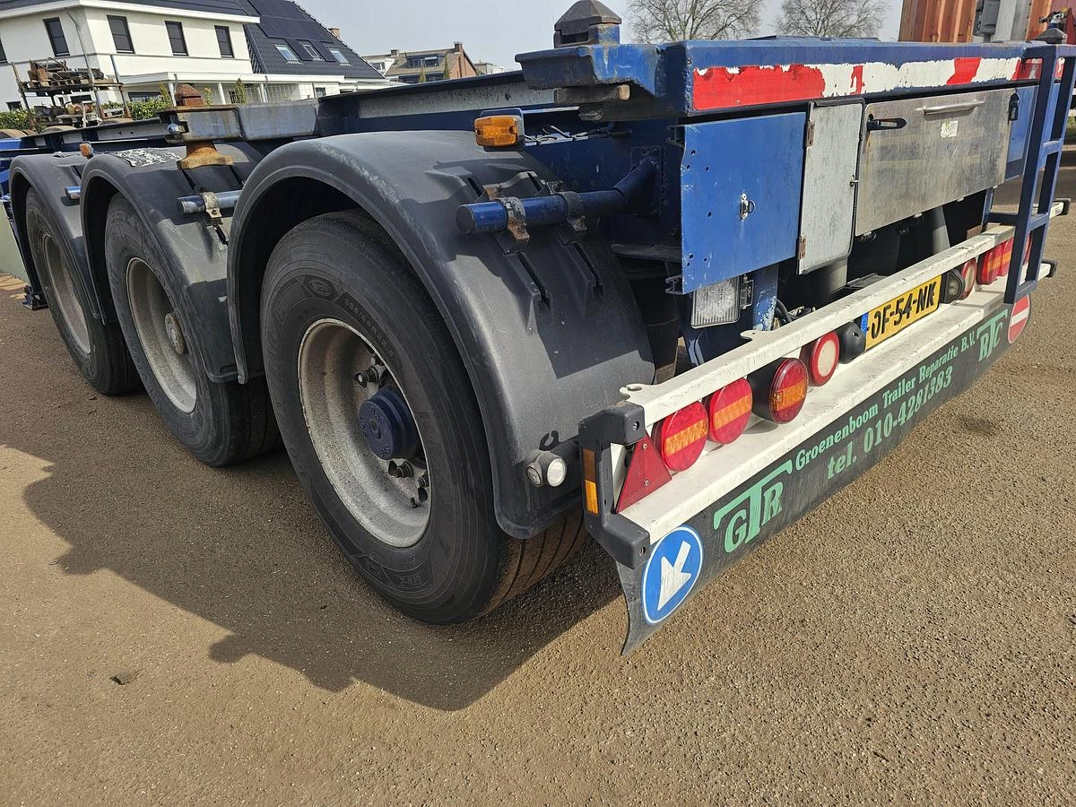 Van Hool 30 foot container chassis | tank container transport | saf Drum. 1998 immagine 23
