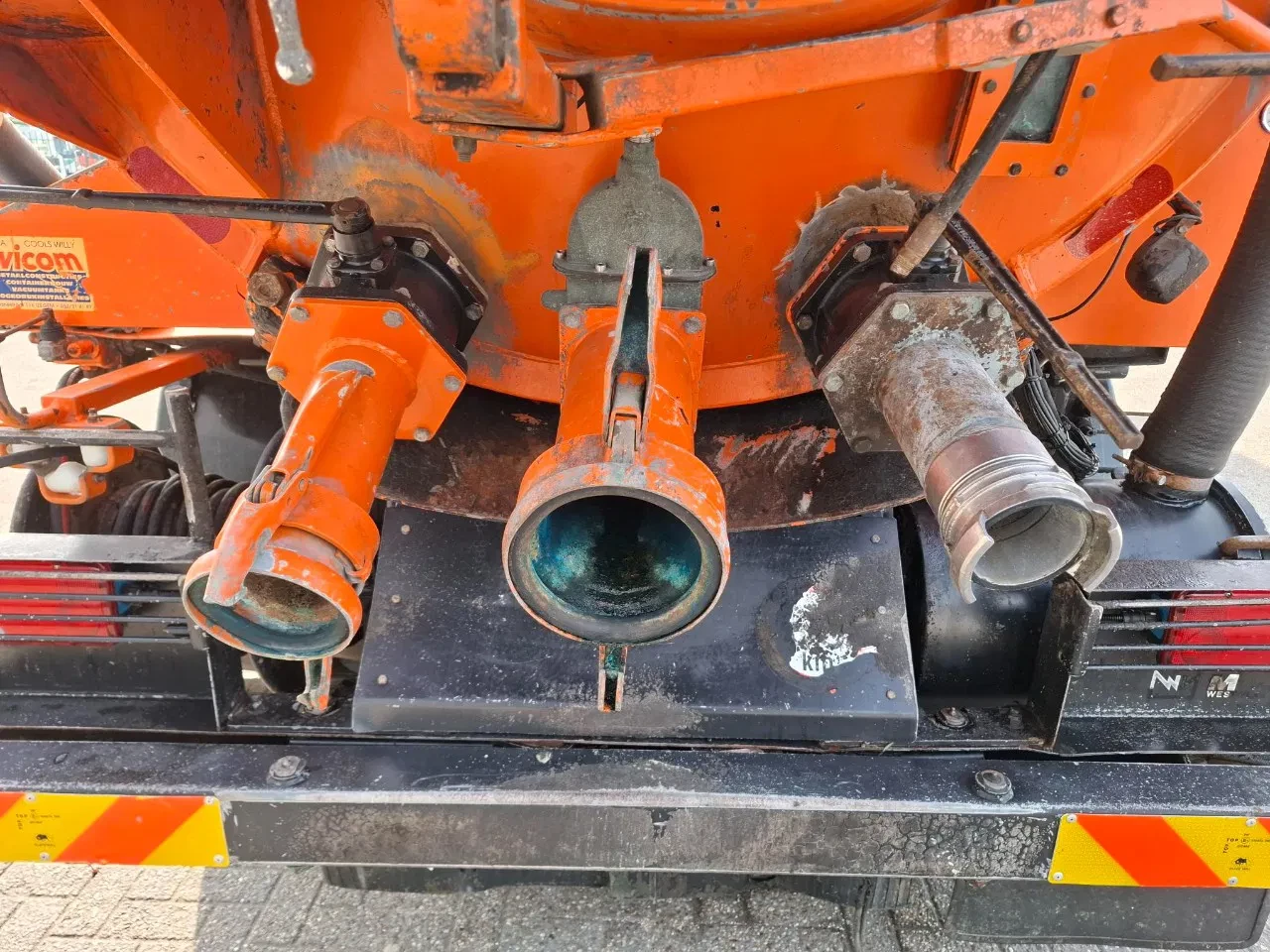 MAN TGS 2011 - 35.360 / WICOM SEWAGE SUCTION 200 BAR / 8X4 / !! 236672 KM !! / 2XLENKACHSE / FRIDGE / MANUAL / EURO-5 / 2011 imagen 20