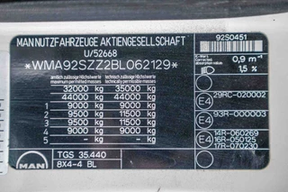 MAN TGS 2011 - 35.440 BB - HMF 2020K3 image 11