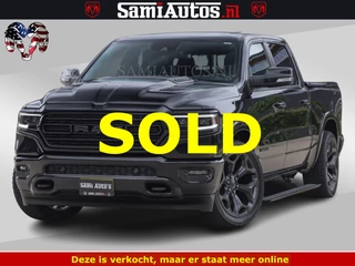 Dodge Ram 1500 2022 - LIMITED NIGHT | BOM VOL | HUD | MWK | LUCHTVERING | PANODAK | te koop