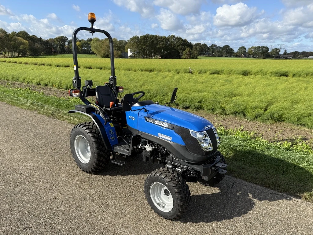 Solis 22 minitractor NIEUW - 5 jaar GARANTIE - optie galaxy banden 2026 afbeelding 1