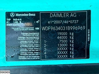 Mercedes-Benz Actros 2018 - 1848 EURO 6, Retarder, Standairco, PTO изображение 7