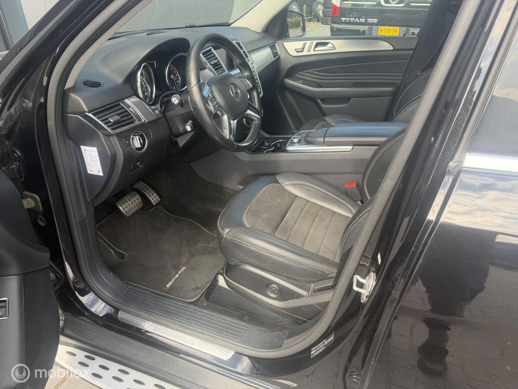 Mercedes-Benz ML 2013 - 350cdi 2013 Grijs Kenteken Marge afbeelding 11