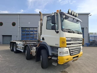 DAF CF 85.410 2013 - / 8X4 / BIG AXLE / FULL STEEL / NL TRUCK / HTS CABLE SYSTEM 32 TON / AIRCO / AUTOMATIC / EURO-5 / 2013 afbeelding 4