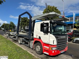 Scania P 2017 - 410 EURO 6, Standairco, Combi, Lohr, Eurolohr afbeelding 3 miniatuur