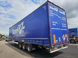 Krone SD27 3 AXLE MEGA  CURTAINSIDER TRAILER CODE XL  BPW DRUM 3 PIECES 2010 - N/A bild 4