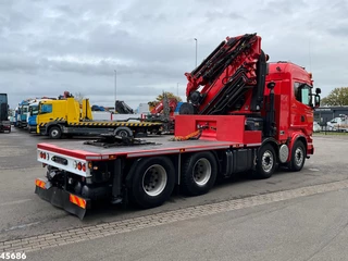Scania R 2008 - R620 V8 8x4 Hiab 105 Ton/meter laadkraan + Fly-Jib! image 4