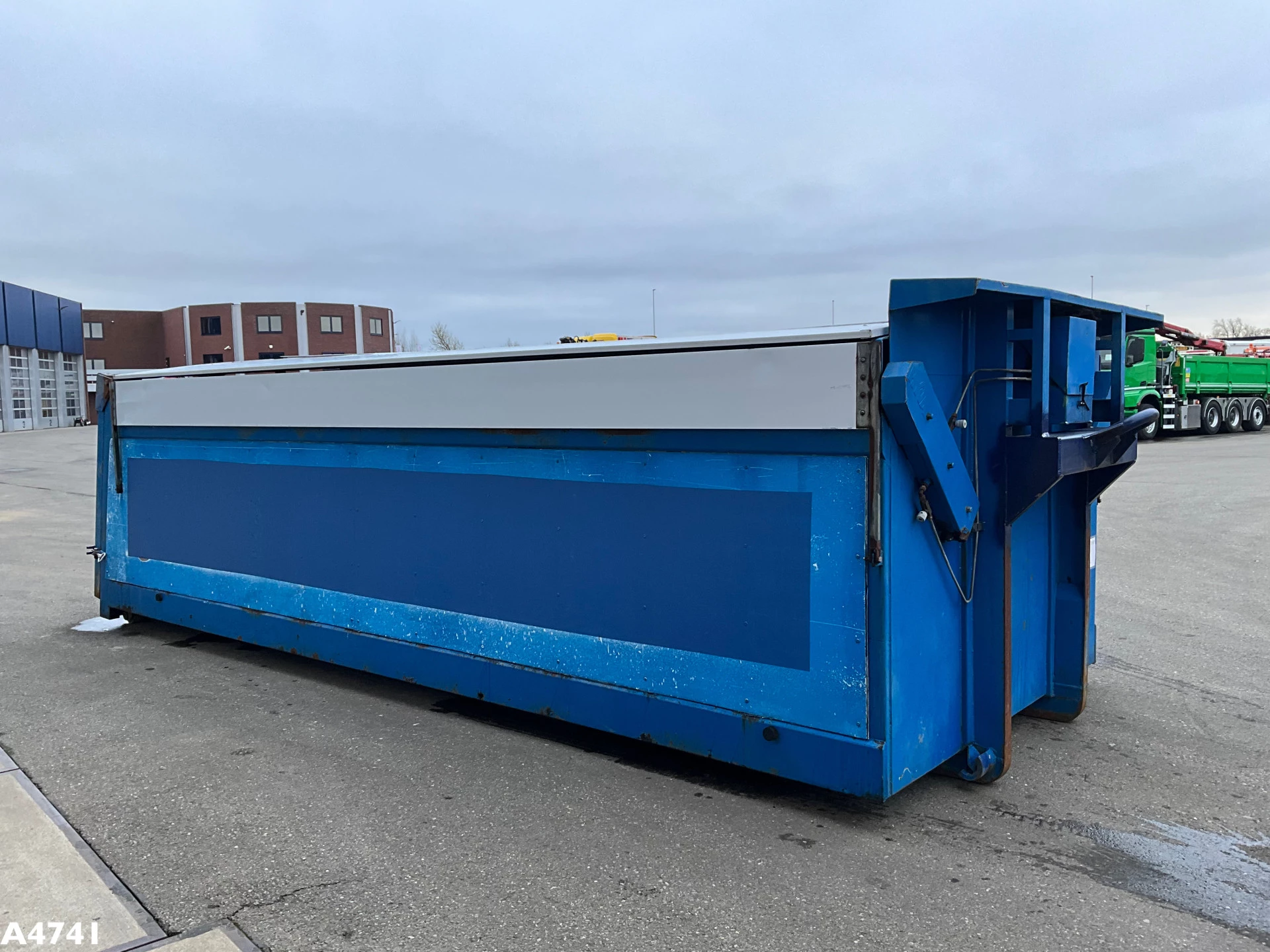 Container 21m³ met Hydraulische milieukleppen obrázek 4