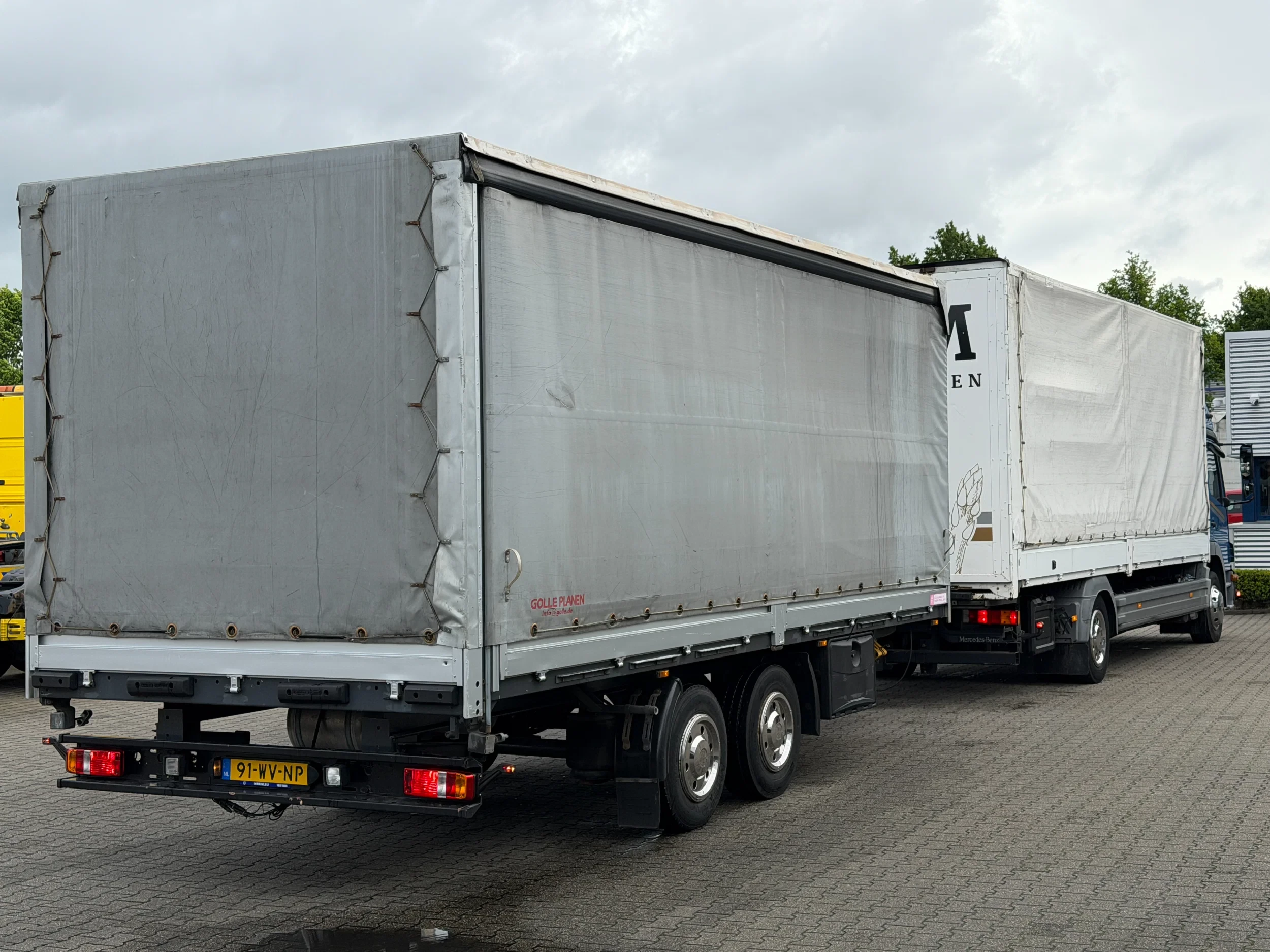 Mercedes-Benz Atego 2008 - 1229 Combi met Borden / Euro 4 / Manual / 6 Cilinder obrázek 3