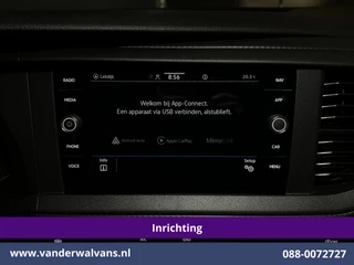 Volkswagen Transporter 2021 - 2.0 TDI 150pk Automaat L1H1 Inrichting Euro6 Airco | Navigatie | Apple Carplay | Cruisecontrol afbeelding 5