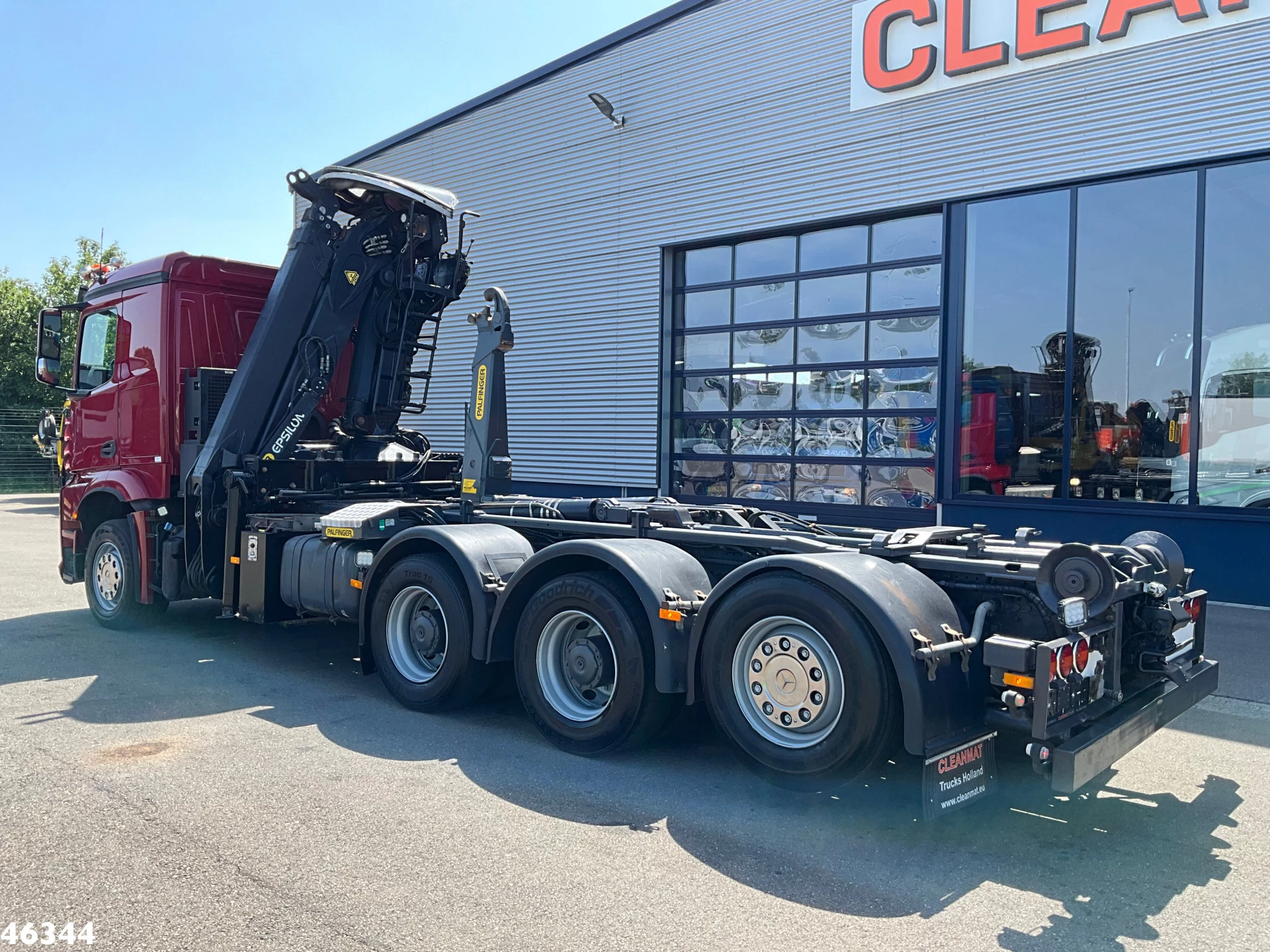 Mercedes-Benz Arocs 3253 Euro 6 8x4 Palfinger 17 Tonmeter Z-kraan 2019 zdjęcie 2
