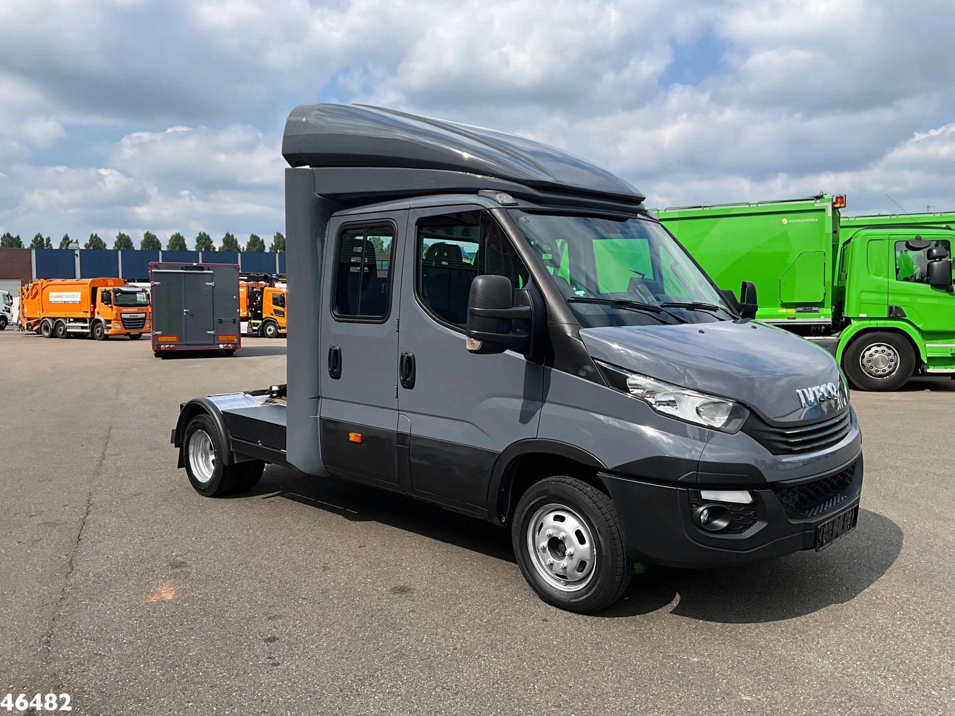 Iveco Daily 2019 - 50C21 + Kuiper KPRO54 gesloten laadbak BE-Combi Just 31.119 km! afbeelding 40