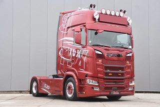 Scania S 2019 - S520 V8 NGS 4x2NB - NEW TACHO - RETARDER - FULL AIR/4 POINT REAR - PARK. AIRCO - 2 x FUEL TANKS - ALCOA'S - LED - obrazek 2